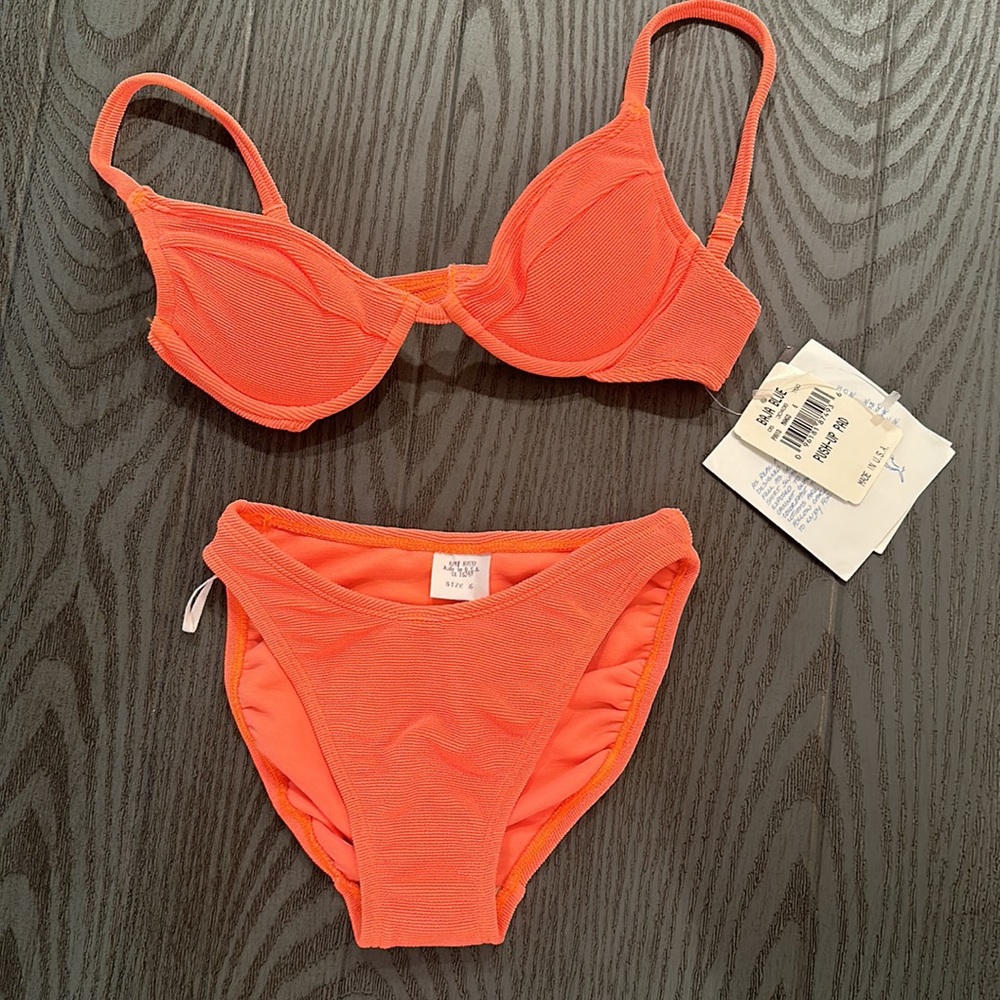 Vintage Baja Blue Bikini Swimsuit - New 🌴🌴🌴